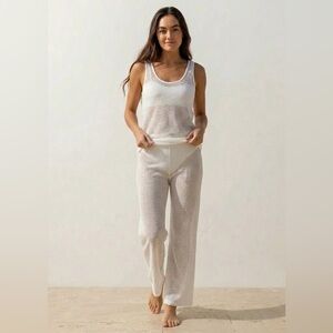 Hurley Knit Mesh Tank & Lounge Pant Set
